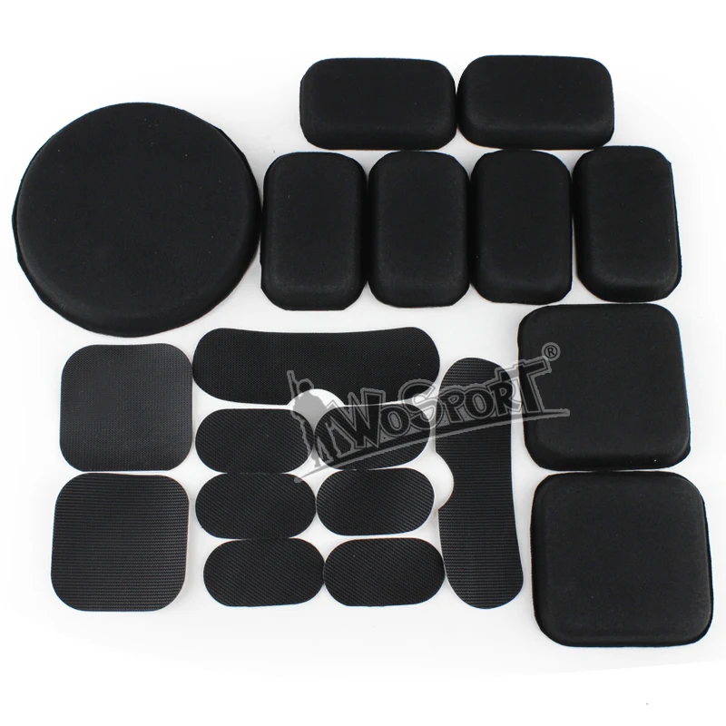 

WoSporT Tactical Helmet Accessory EVA Pad+Magic Stick for Outdoor Airsoft Hunting CS Shooting Paintball Helmet Accessories