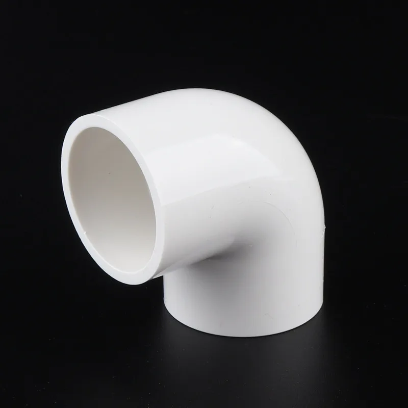 

20pcs 32mm Elbow 90 Degree PVC Fittings Plastic Tube Elbow Pipe Joint for Water Supply Irrigation Aquarium Circulation