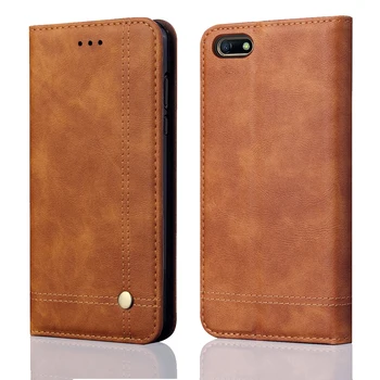 

Luxury Flip Leather Case For Huawei Y5 Prime 2018 Case Wallet Pouch Style Card Slot Stand Cover For Huawei Y5 2018 Phone Cases