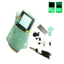 Горячая для Gameboy цвет светящийся цвет зеленый корпус флуоресцентный чехол с LimitedPokemonLens с крестиком Y отвертки