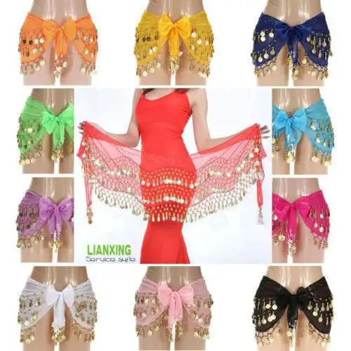 Bellydance Hip Scarf Professional Belly Dance Accessories Belly Dance
