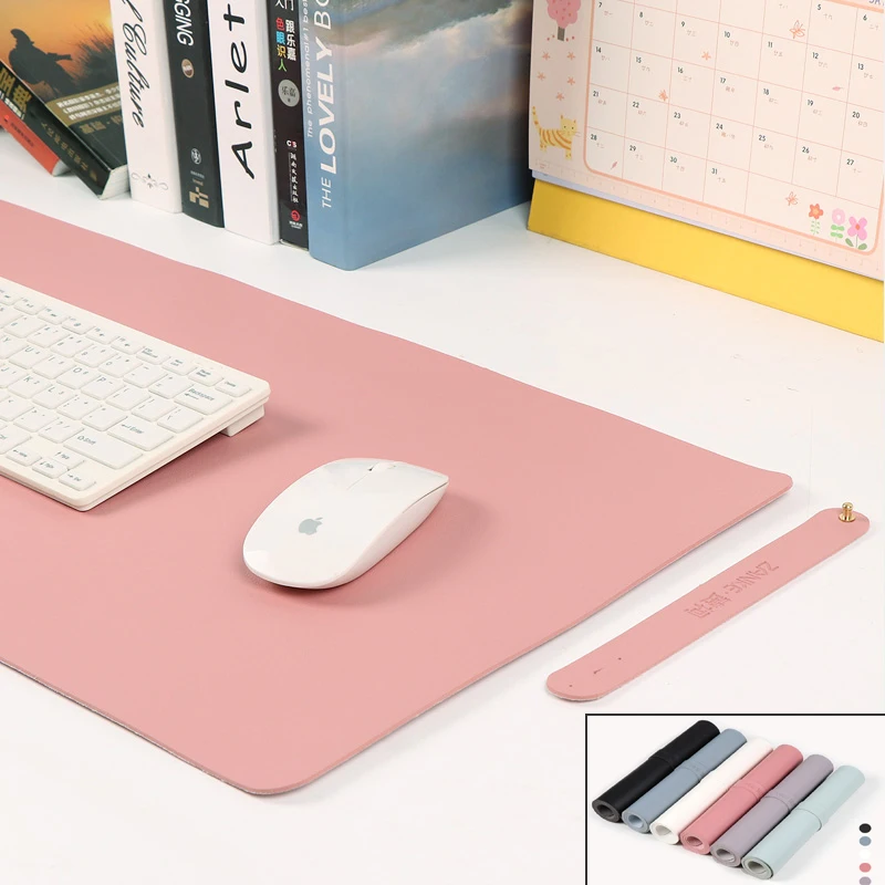 

33*63cm PU Waterproof 2mm thickness mouse pad Mat computer game gaming Working Business tablet mouse pad