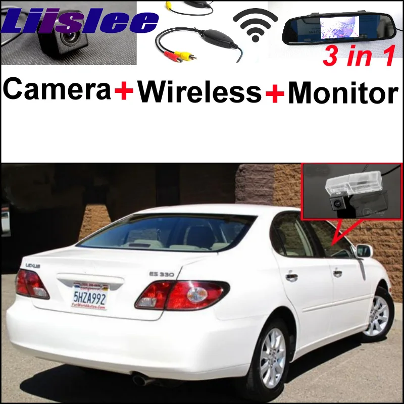 

For Lexus ES300 ES330 XV30 2002~2006 3 in1 Special Rear View Camera + Wireless Receiver + Mirror Monitor Back Up Parking System