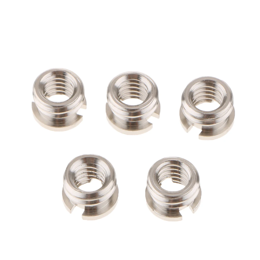 1/4' Female to 3/8' Male Tripod Screw Mount Adapter Converter for Camera Bracket Light Stand Monopod Ball Head Mount Quick Plate