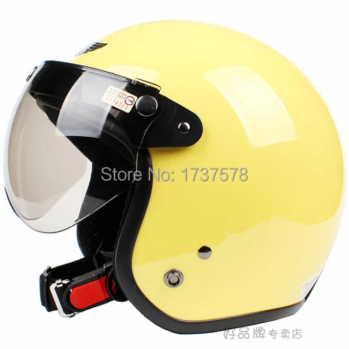 C.11 HOT Taiwan " SYC " Motorcycle Helmet Open Face Casco Scooter Helm