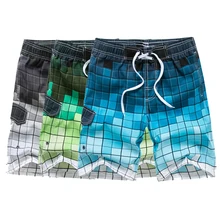 Новая одежда для плавания, мужские пляжные шорты, сексуальные купальные шорты, купальный костюм, сухие шорты для серфинга, спортивные штаны, Шорты для плавания размера плюс 6XL