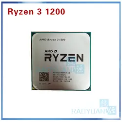 Четырехъядерный процессор AMD Ryzen 3 1200 R3 1200 3,1 ГГц с четырехъядерным процессором YD1200BBM4KAE Socket AM4