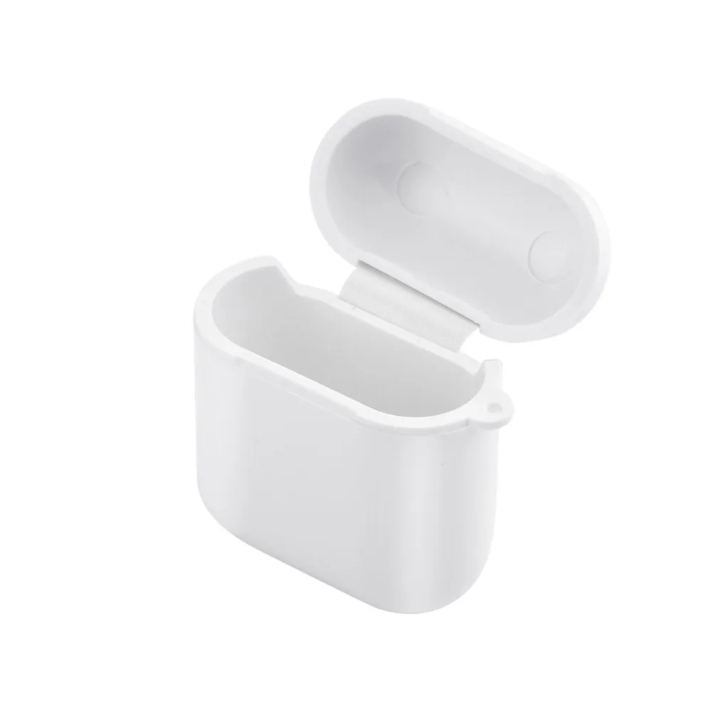 Мини Qi Беспроводной зарядный чехол для защитный AirPods коробка Airpod Air стручки Coque