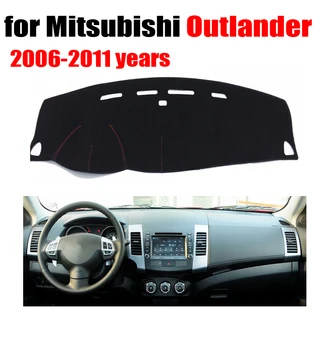 

Car dashboard Covers mat For Mitsubishi Outlander 2006-2011 years left hand drive custom dashmat car dash pad auto accessories