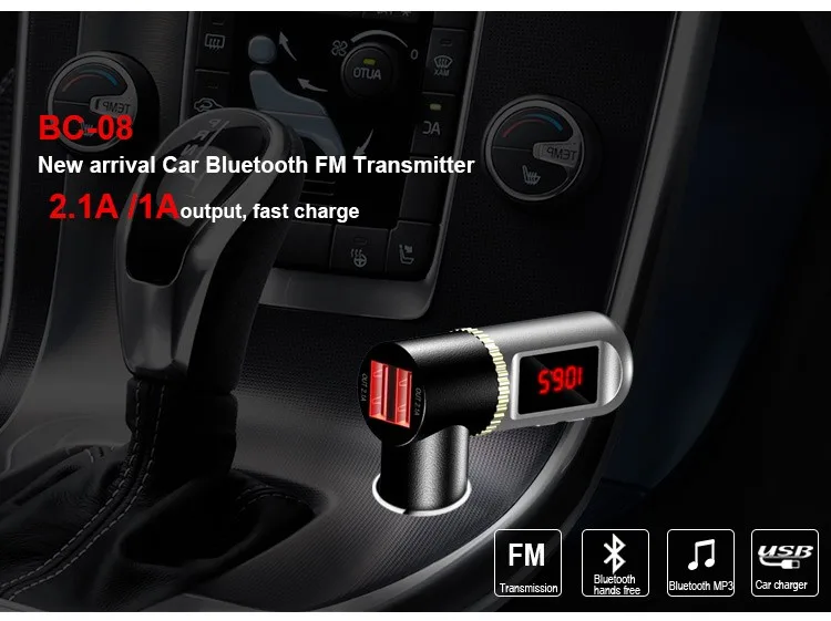 Bluetooth Car Charger FM Transmitter (6)
