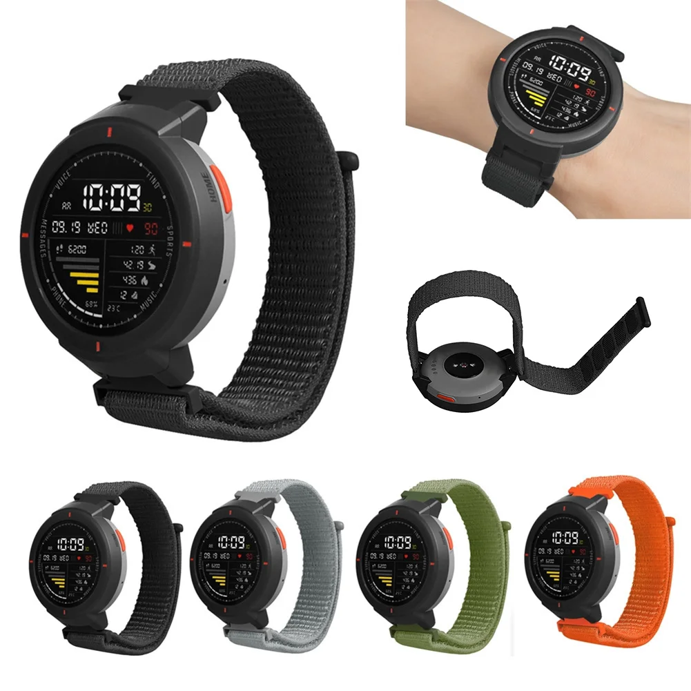 Ремешок для Huami 3 Смарт-часы Amazfit Verge ремешок петля холст замена ремешок для Huami3 Amazfit Verge ремешок для часов# BO