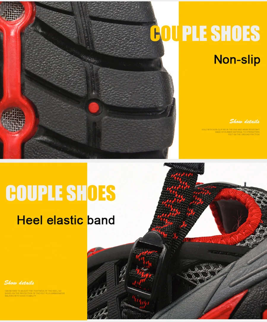 Sapatos de Água Respirável ao ar Tênis de Pesca Primavera Caminhadas Sandálias Mulheres Aqua Livre Trekking Casais Água Tkn 2020 12 Sapatos de natação