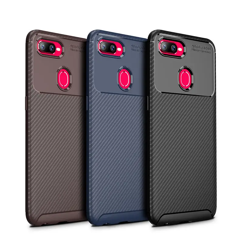

For OPPO F9 Case Soft Silicone Shockproof Matte Ultrathin Fiber Case Back Cover for Coque OPPO F9 F 9 Oppof9 Phone cases