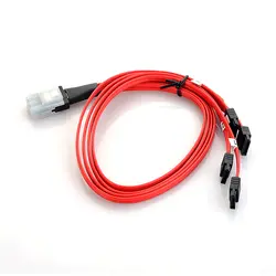 1 X Mini SAS SFF-8087 36 P To 4 SATA 7Pin HDD жесткий диск Splitter кабель 50 см P15