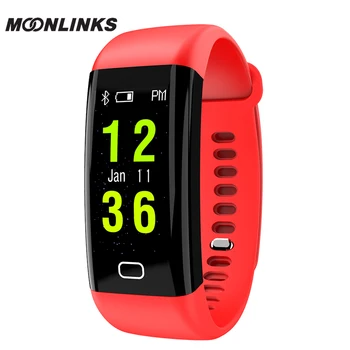 

Kuddly F07 Corol smart bracelet IP68 blood pressure watch smartwatch 2018 sport watches for men relogio inteligente