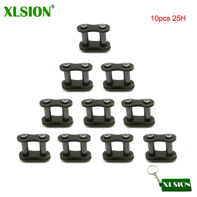 XLSION 10pcs T8F Chain Master Link 8mm For 43cc 47cc 49cc Mini Dirt