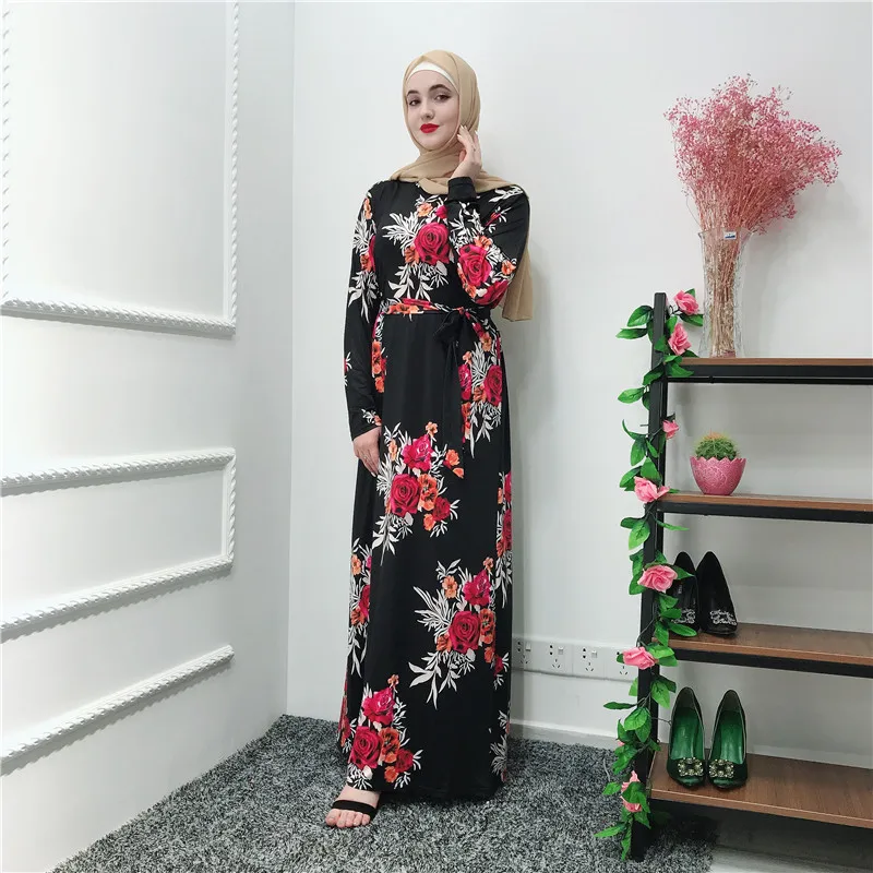 Vestidos Рамадан кафтан абайя арабское мусульманское платье макси Caftan Elbise Hijab Eid