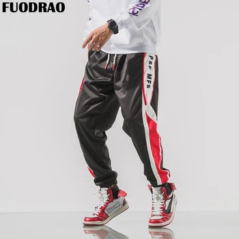 

FUODRAO Modis Men's Pants Joggers Hip Hop Sweatpants Streetwear Pantalones Hombre Plus Size Track Pantalon Homme K136