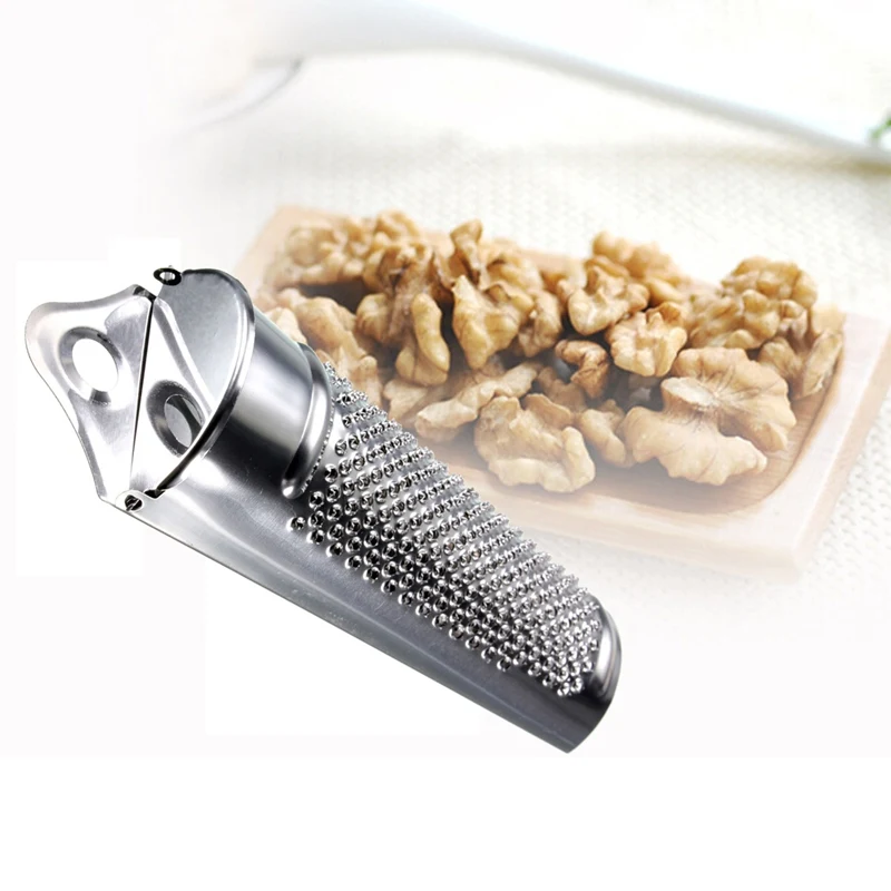 

Stainless Steel Versatile Hand Held Nutmeg Citrus Zester Ginger Grater Kitchen