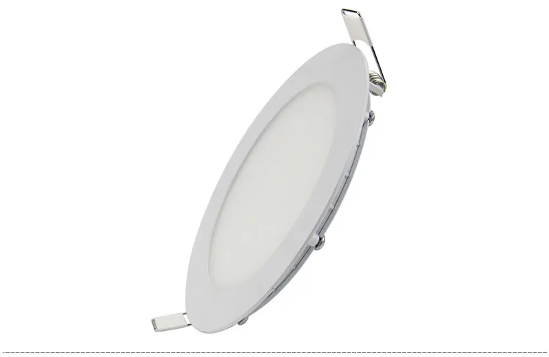 Dimmable Round LED Panel light 3w 4w 6w 9w 12w 15w 18w Recessed Downlight White/Warm White/Natural White Kitchen for Bathroom