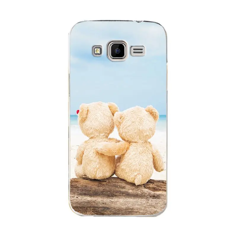 Love Heart Capa For Samsung Galaxy Core Prime G3608 Cases Cover G360 G3606 G3608 G3609 G361F G360H G360F G361H Star Phone Bags - Цвет: W56