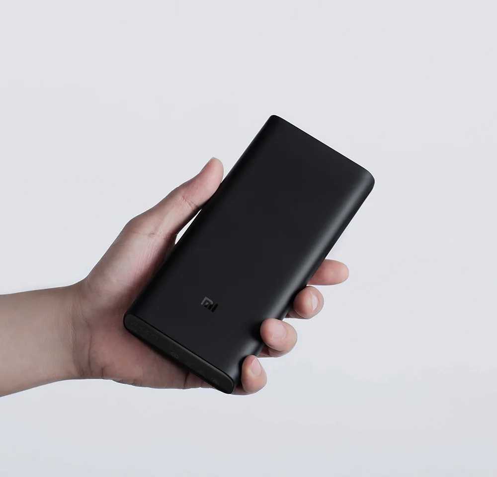 Original Xiaomi Power Bank 3 20000mAh Portable Charger Power Supply Dual USB USB-C Two-way Quick Charging Mi External Battery