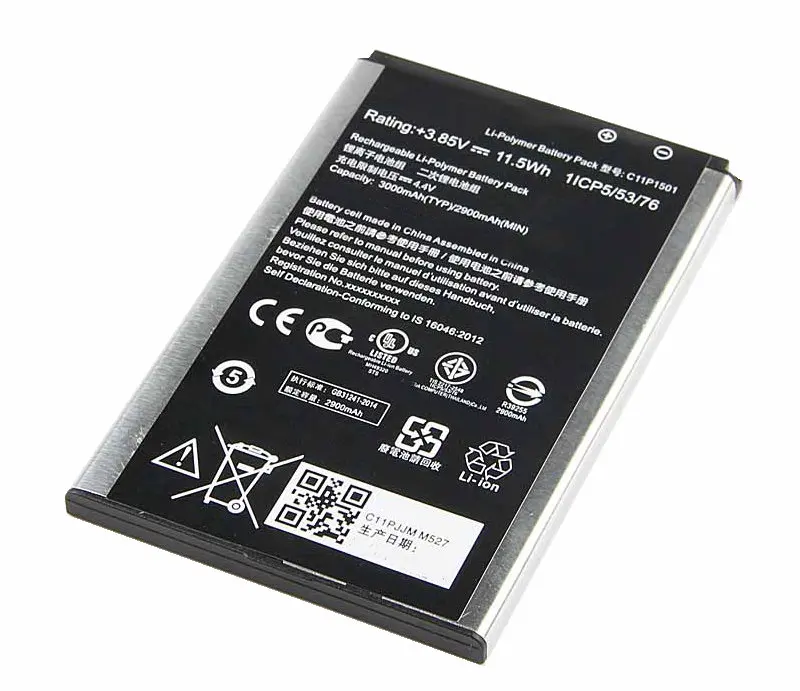 

5pcs /lot C11P1501 3000mAh Battery For ASUS ZenFone2 Laser 5.5"/6" zenfone selfie ZE550KL ZE600KL ZE601KL Z00LD ZD551KL Z00UD 2