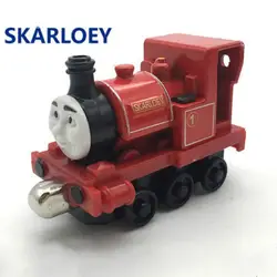 SKARLOEY-Литые поезда магнитный разъем магнитные хвосты танковый двигатель поезда одеяло, подушка флисовые игрушки