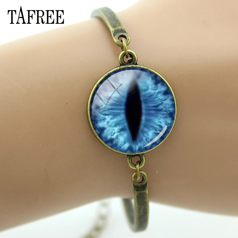 Браслеты TAFREE Blue Evil Eye винтажные модные браслеты для мужчин и женщин античные