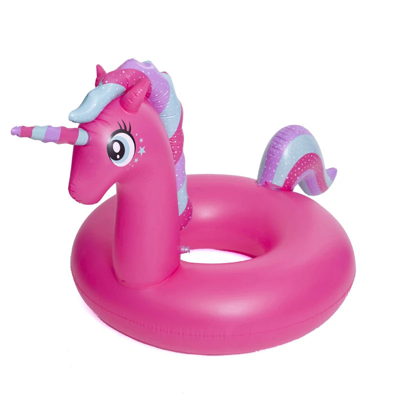 Надувные Rainbow Unicorn плавание кольцо гигантский Pegasus бассейн плавает игрушки матрас плавательный круг для детей пляжные воды вечерние игрушки