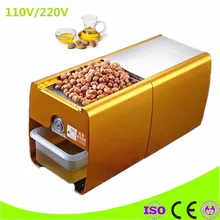 Мини проектор для домашнего Применение масло Пресс машина для арахиса кунжутное масло орехов кукуруза, овощ Семена экстрактор для масла