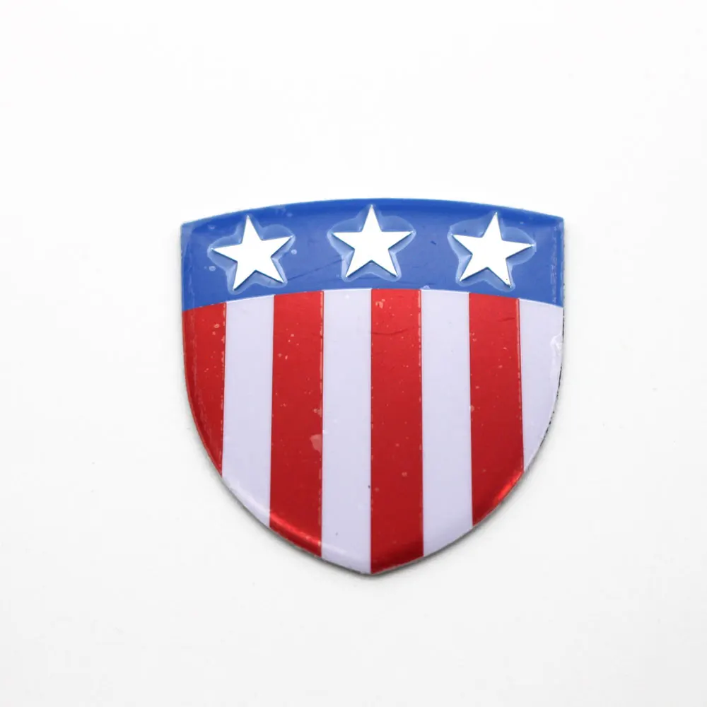 

1 Pcs America Flag Emblem Car Stickers - Aluminum Alloy Car Sticker Decor Universal Truck Auto