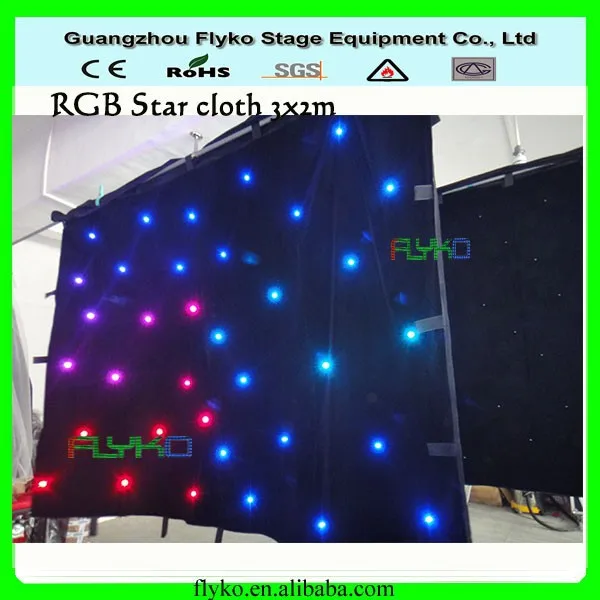 RGB star cloth 3x2m 3