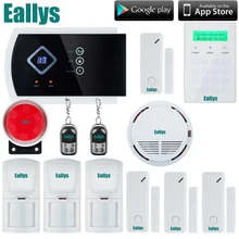 Большие скидки год продвижение Smart Android приложения GSM850/900/1800/1900 мГц домашней безопасности GSM сигнализация система с пароль клавиатуры