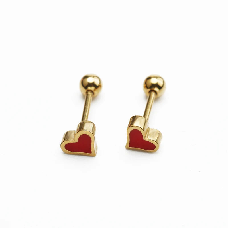 4mm gold red
