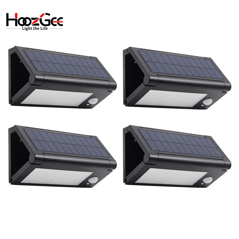 HoozGee 32/50 LED Solar Motion Sensor Wandlamp Outdoor Super Heldere Linghting Loopbrug Yard Veranda Security Straat Lamp