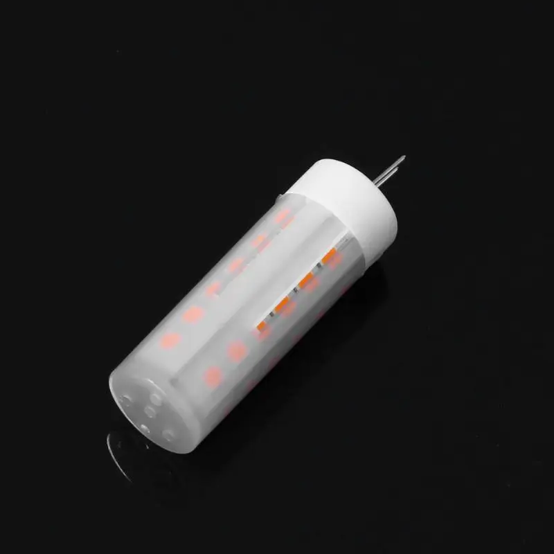 G4 SMD2835 36 Светодиодная лампа с эффектом пламени 12 24 В постоянного тока винтажная
