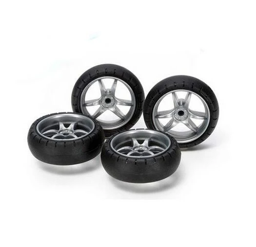 4 шт. шины большого диаметра для масштаба 1/32 Tamiya Mini 4WD гоночная модель автомобиля