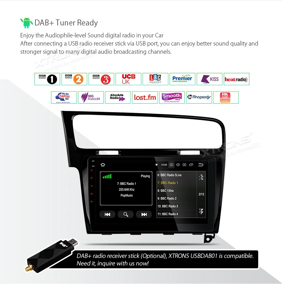 Flash Deal XTRONS 10.1" Android Radio GPS Car Player USB WIFI OBD NO DVD for VW Volkswagen vw Golf 7 Left Drive 2013 2014 2015 2016 2017 18 Flash Deal XTRONS 10.1" Android Radio GPS Car Player USB WIFI OBD NO DVD for VW Volkswagen vw Golf 7 Left Drive 2013 2014 2015 2016 2017 18