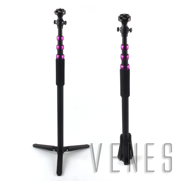 Pixco Purple Professional Quick Release Monopod With Feet Support Stand!!Compatible with DSLRs, digital Camera, smartphone etc!