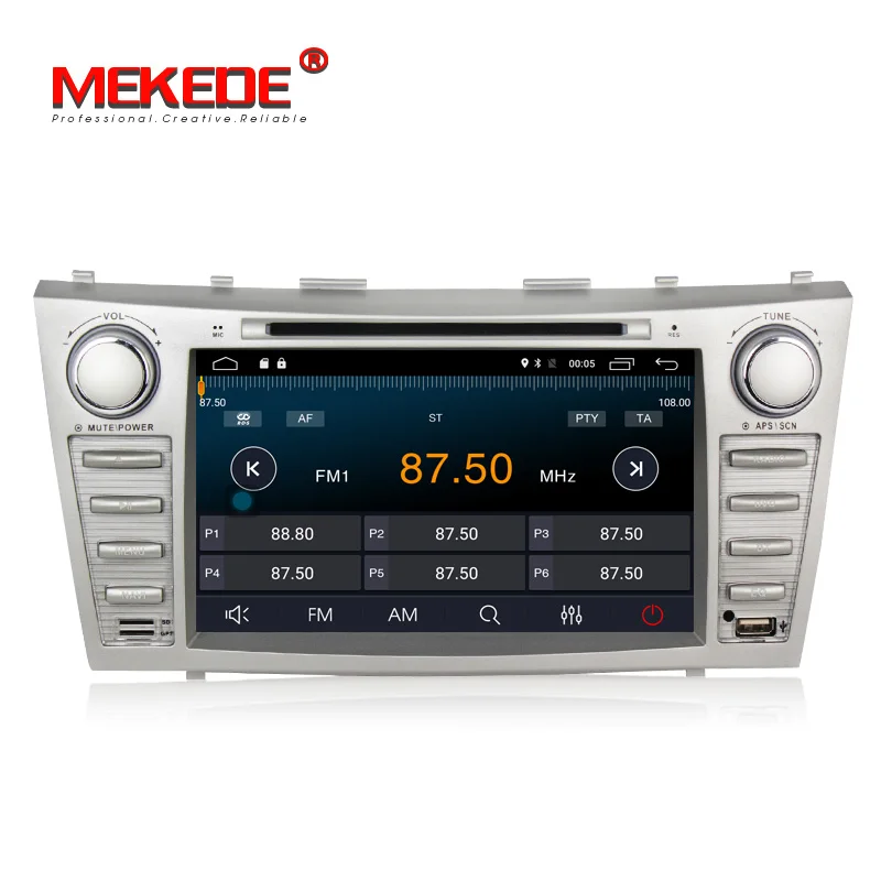 Clearance Free shipping!8inch 2din Android7.1 Car Gps DVD player for Toyota camry 2008-2011 audio vedio support 4G lte wifi BT SWC MIC 2