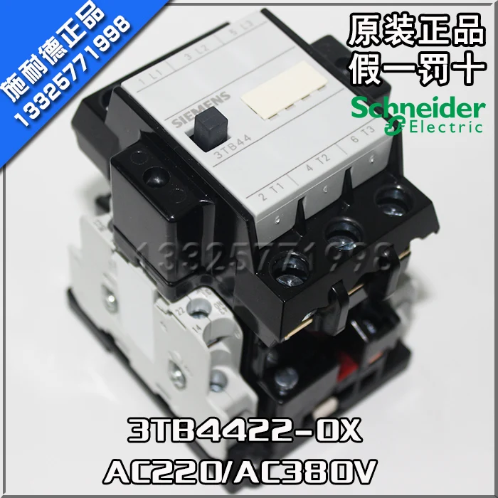 Siemens 3tb44 Ac Contactor Low Voltage Contactor Ac220/ac380v 3tb4422