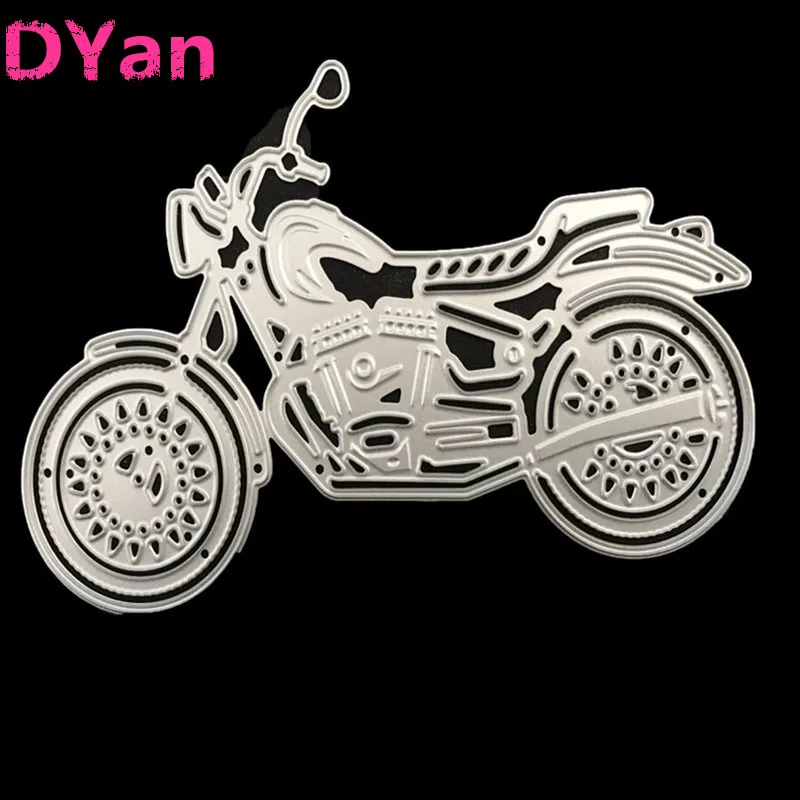 

Motorcycle Metal Die Cutting Dies Scrap Booking Embossing Folder Suit For Sizzix Fustella Big Shot Cutting Machine D004