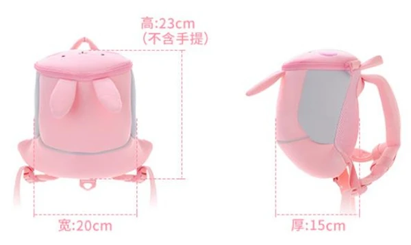 Новая мода Metoo детские сумки для девочек с кошками животных мультфильм малыша рюкзак 3D печать