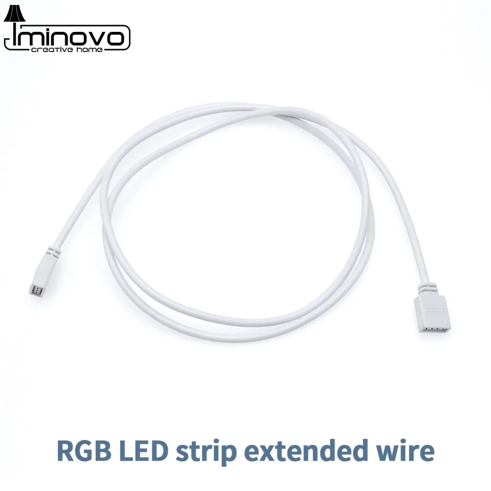 

Connector for RGB Strip 4 PIN Extension Cord for SMD 5050 RGB LED Strip light 1M Connector Wire
