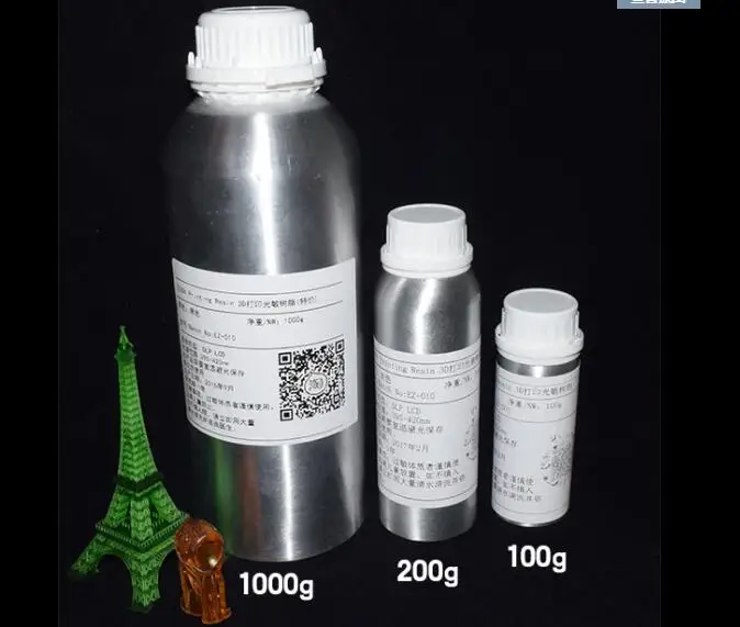 

3D printer LCD photosensitive resin consumables imported raw materials non-toxic high strength EZ-010