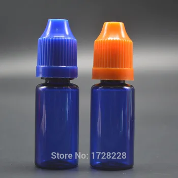 

10ml Bottle with Cap Clear Plastic Dropper 10ml Bottles With Childproof Cap And Long Tip For Most Eye Drop E Liquid PET Bottle
