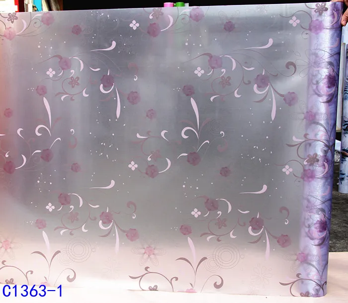 Прозрачная Солнцезащитная Просвечивающая декоративная пленка для стекла Наклейка для ванной матовая самоклеящаяся пленка 90 см x 500 см