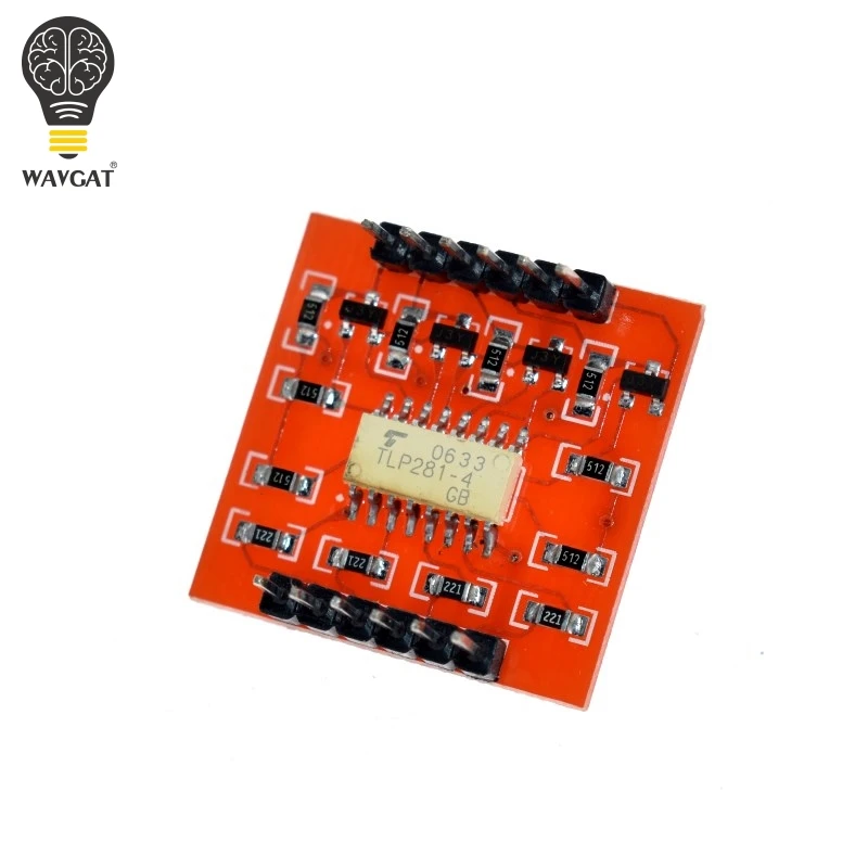 WAVGAT TLP281 4 канальный опто изолятор IC модуль для Arduino плата расширения высокий и