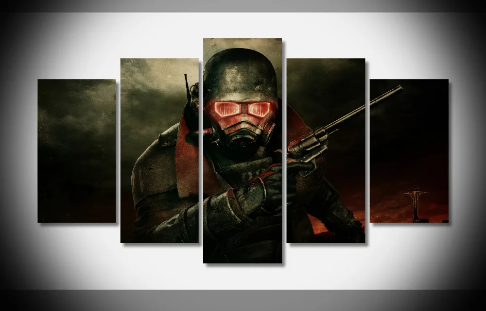 

7099 13413 fallout fallout 3 poster Framed Gallery wrap art print home wall decor wall picture Already to hang digital print